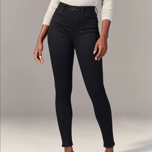 A&F Curve Love High Rise Super Skinny Jeans